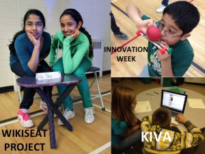 •WIKISEAT -Yes, students used power tools and created their own furniture.   • INNOVATION WEEK-Yes, students spent a whole week learning about whatever they were interested in.   •And YES, we are KIVA NINJAS too! – 53 loans worth over $1300 so far!  